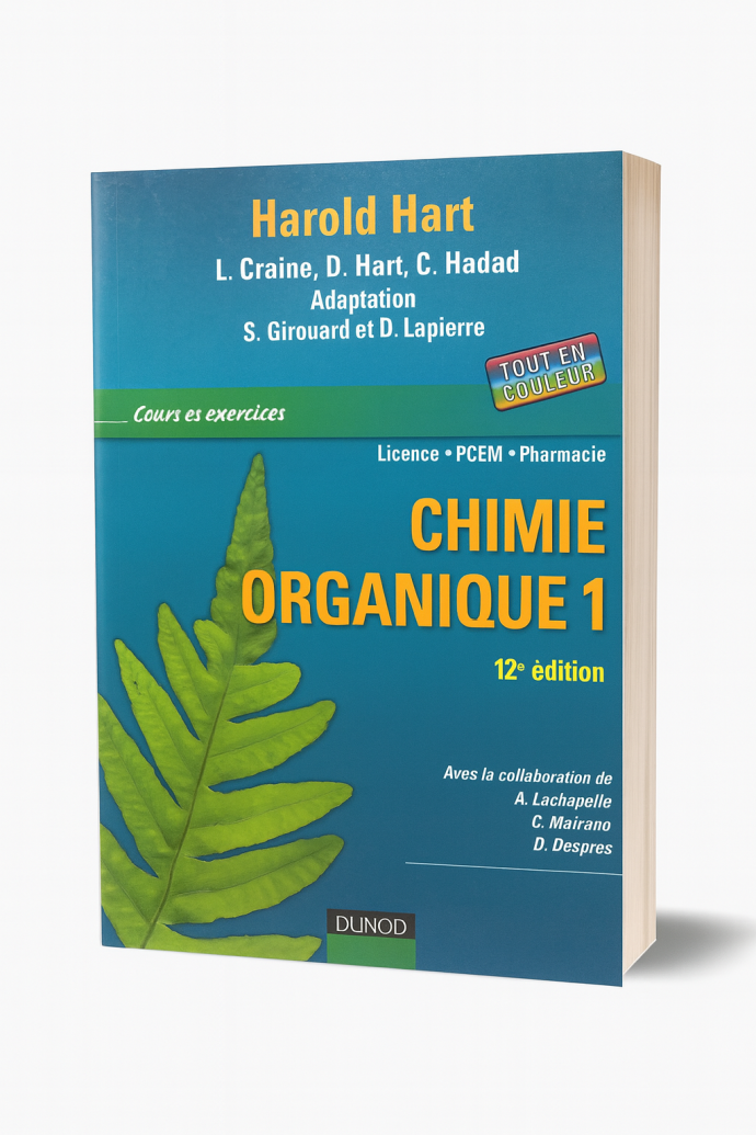 Chimie organique – Tome 1 (12e édition)