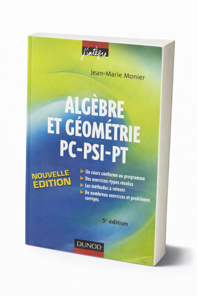 Algèbre et géométrie – PC-PSI-PT